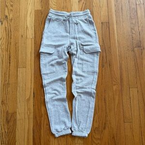 Women’s American Eagle Gray Cargo Jogger Sweatpants